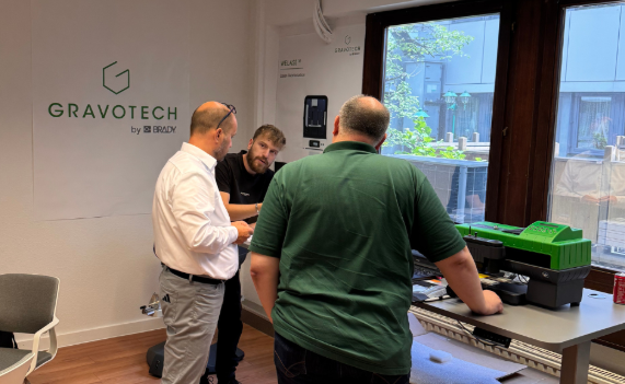Gravotech's Open Days Showroom