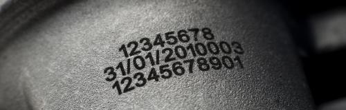 Marquage recuit sur pièces irrégulières