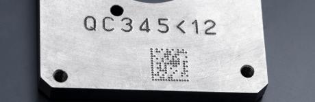 Identification marking of Datamatrix code