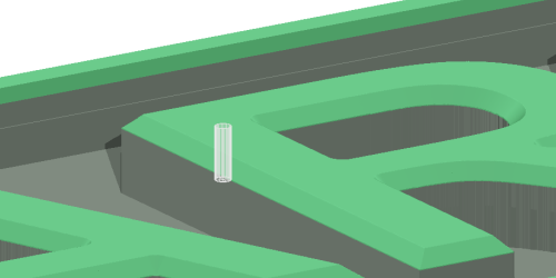 TYPE EDIT Chamfer function in 3D for engraving applications