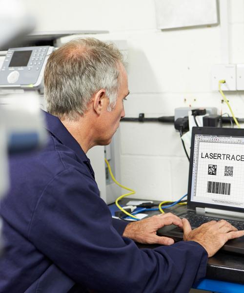 Lasertrace : logiciel de pilotage des machines de traçabilité Gravograph