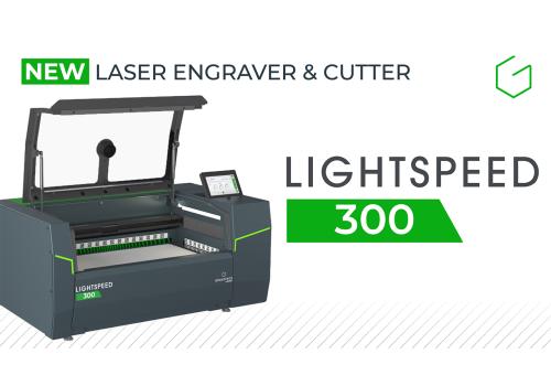 LightSpeed 300 laser engraver video presentation